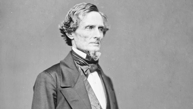 Fotografía de Jefferson Davis en 1859