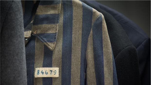 La chaqueta del prisionero 84679 del campo de concentración de Dachau