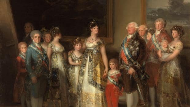 La familia de Carlos IV, de Francisco de Goya