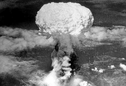 Imagen de la explosión nuclear que se produjo en Hiroshima el 6 de agosto de 1945
