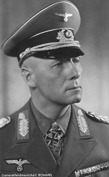 El generalfeldmarschall (mariscal de campo) Erwin Rommel, apodado El Zorro del Desierto