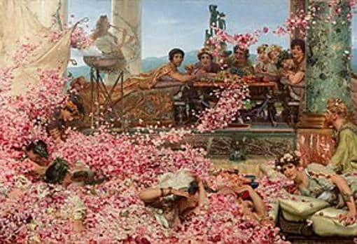 Las rosas de Heliogábalo, Sir Lawrence Alma-Tadema, 1888