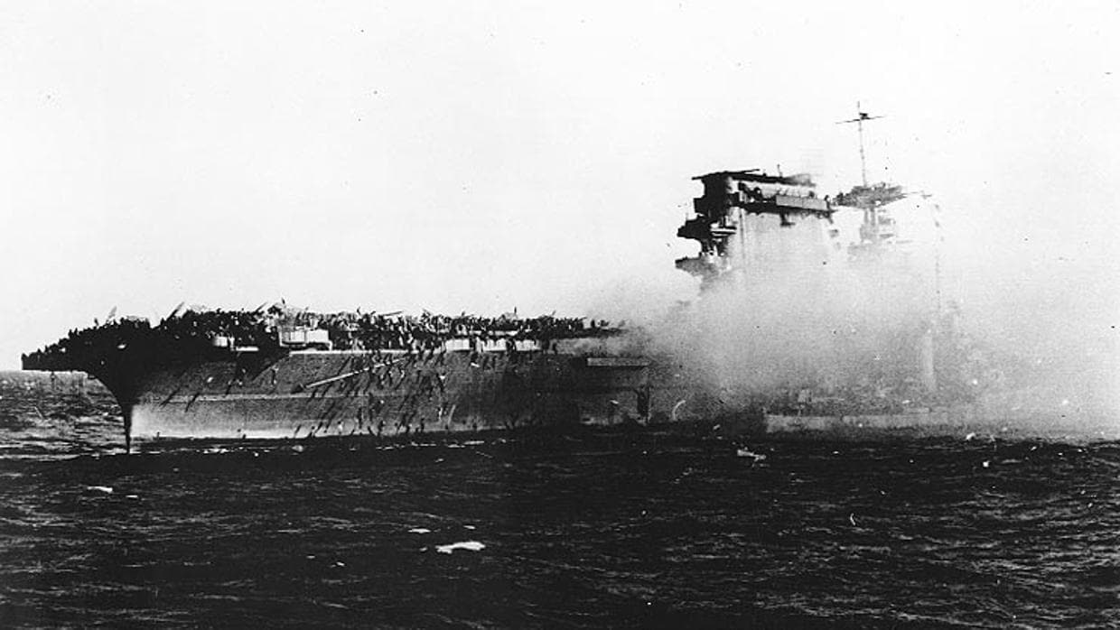 El fin del «USS Lexington»