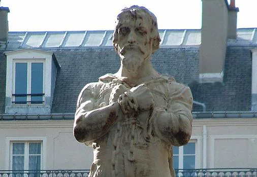 Estatua de Servet, en París