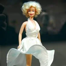 Foto de archivo, barbie Marilyn Monroe
