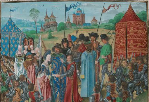 Matrimonio entre Isabel de Valois y Ricardo II