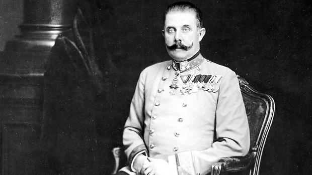 El archiduque Francisco Fernando de Austria, en 1914
