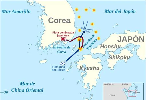 «Batalla de Tsushima»