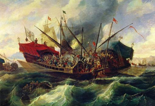 Batalla de Lepanto, por Antonio Brugada