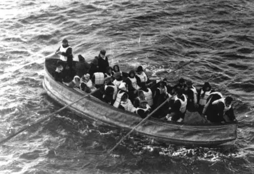 Uno de los botes salvavidas del Titanic