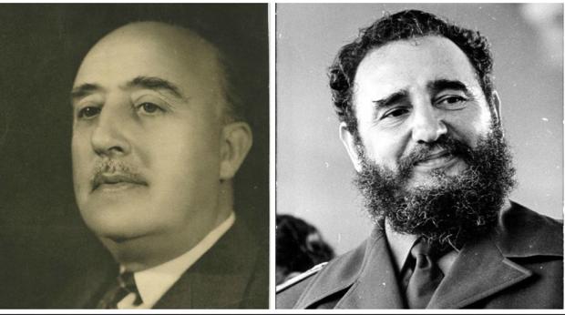 La extraña admiración del «gallego» Fidel Castro por Francisco Franco