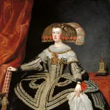 Retrato de Mariana de Austria, por Diego Velázquez