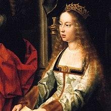 Isabel I de Castilla representada en el cuadro llamado la Virgen de la mosca