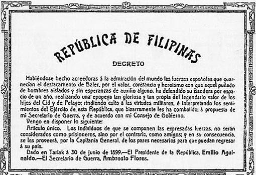 La admiración del enemigo por los Últimos de Filipinas: «Los españoles han hecho una epopeya digna del Cid»