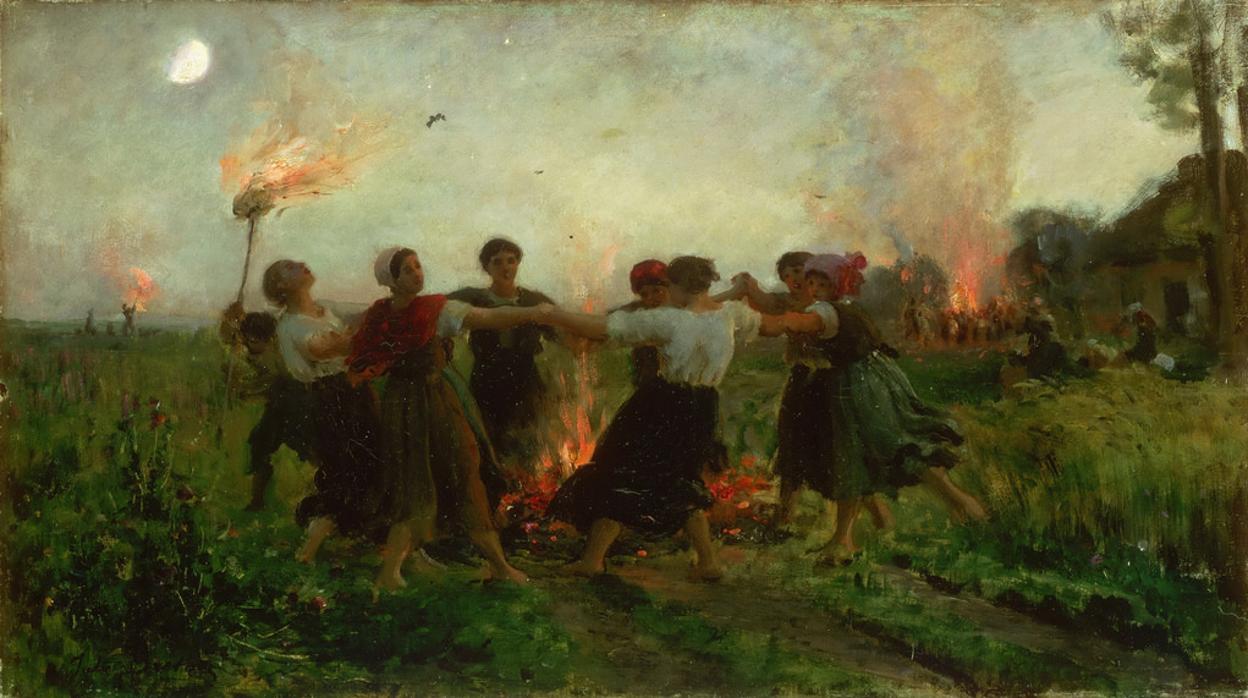 «La Fiesta de San Juan,» de Jules Breton