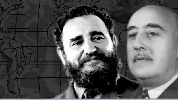 La nada secreta admiración del «gallego» Fidel Castro por Francisco Franco