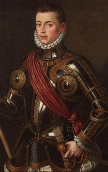 Retrato de Don Juan de Austria, por Alonso Sánchez Coello