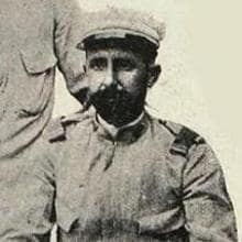 El segundo teniente Saturnino Martín Cerezo