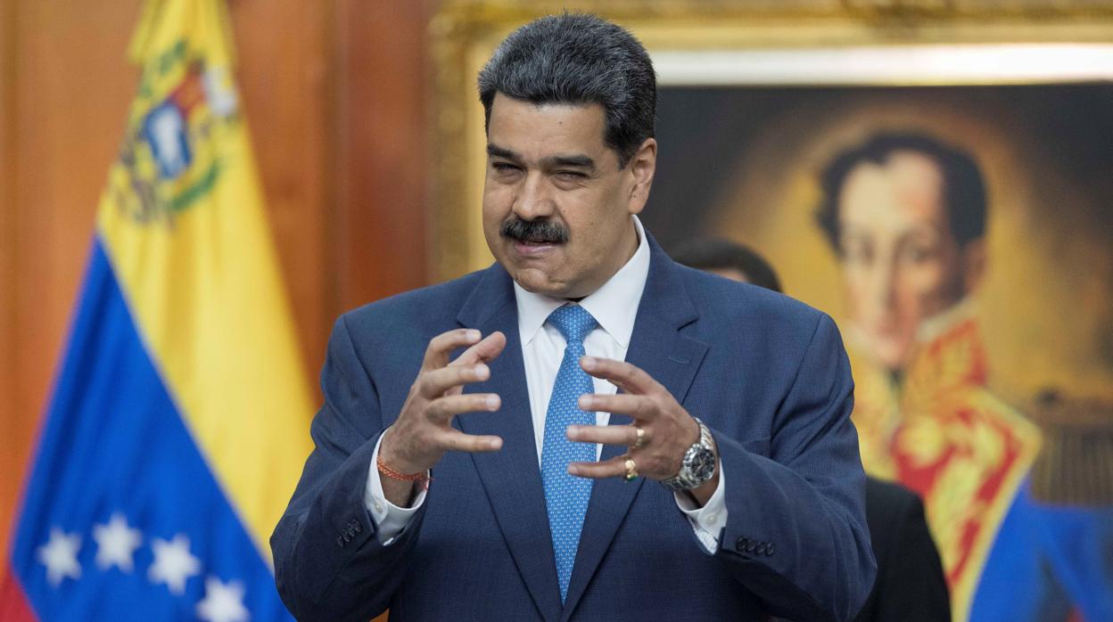 Maduro, en una rueda de prensa en Caracas el viernes pasado, en la que pidió a los «países amigos» hacer un grupo para apoyar un diálogo inclusivo de cara a las elecciones de este año.