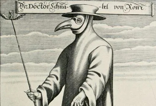 En los siglos XVII y XVIII, algunos doctores utilizaron máscaras que parecían picos de aves llenas de artículos aromáticos para atender a los enfermeros de la peste.