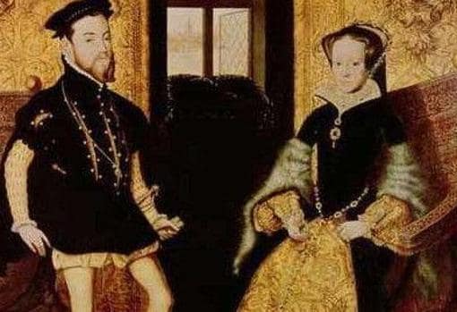 María Tudor y Felipe II
