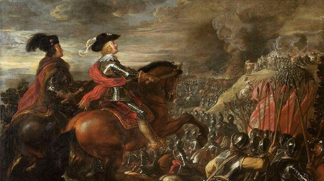 La batalla de Nördlingen, de Jan van den Hoecke, 1635