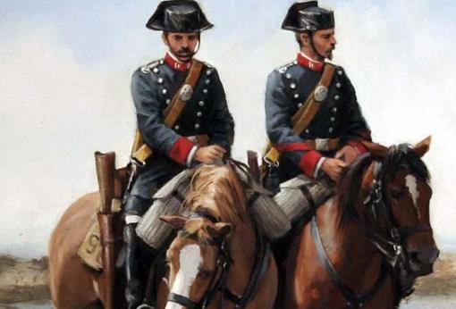 Guardias civiles, de Augusto Ferrer-Dalmau