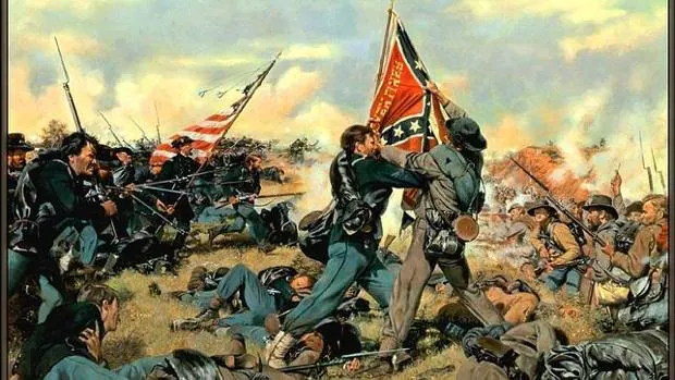 El mito de que la bandera confederada americana está inspirada en el Imperio español