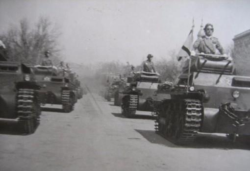 Panzers del ejército Nacional