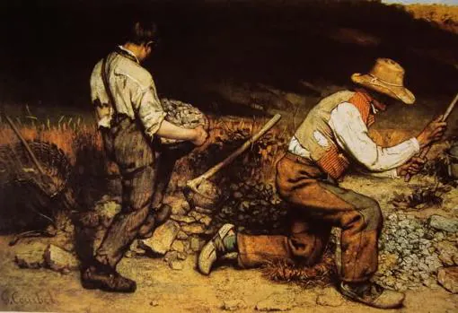 «Los picapedreros», de Courbet