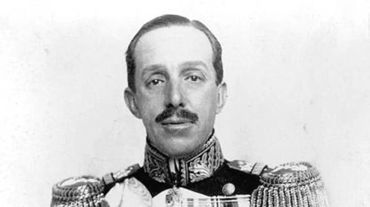 Fotografía del Rey Alfonso XIII.
