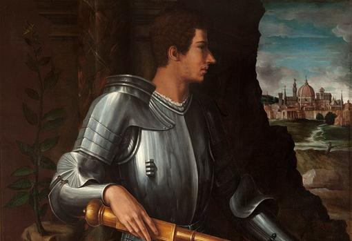 Retrato de Alejandro de Médici por Giorgio Vasari.