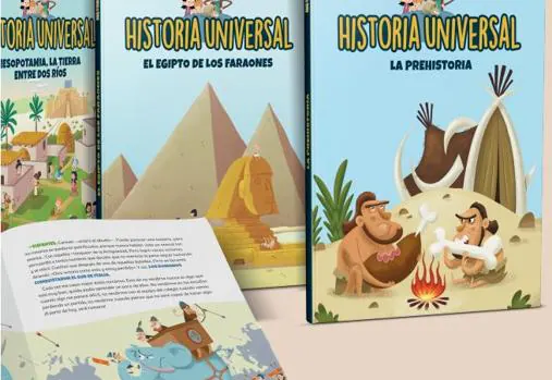 ABC inicia una colección de Historia Universal para que los niños aprendan y se diviertan al mismo tiempo