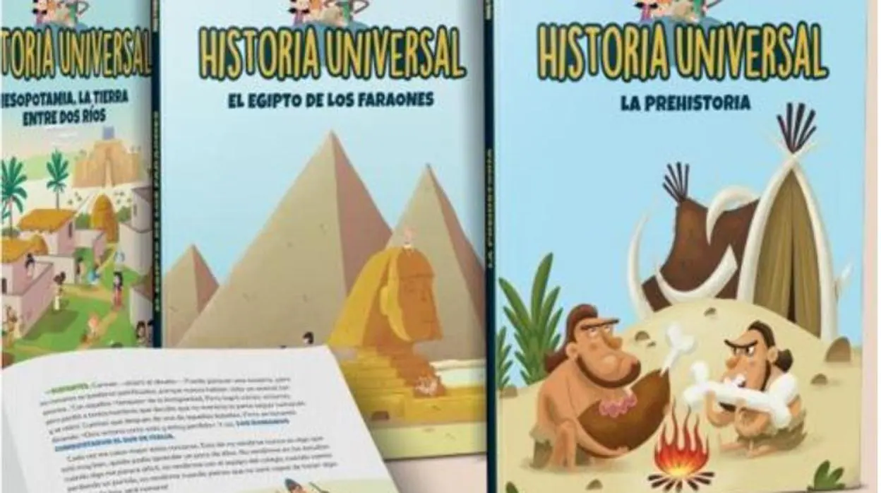 Participa en nuestro concurso y podrás ganar una colección de Historia Universal ilustrada para niños