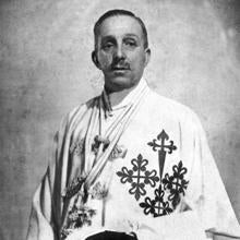 Fotografía del Rey cerca de su muerte en 1941