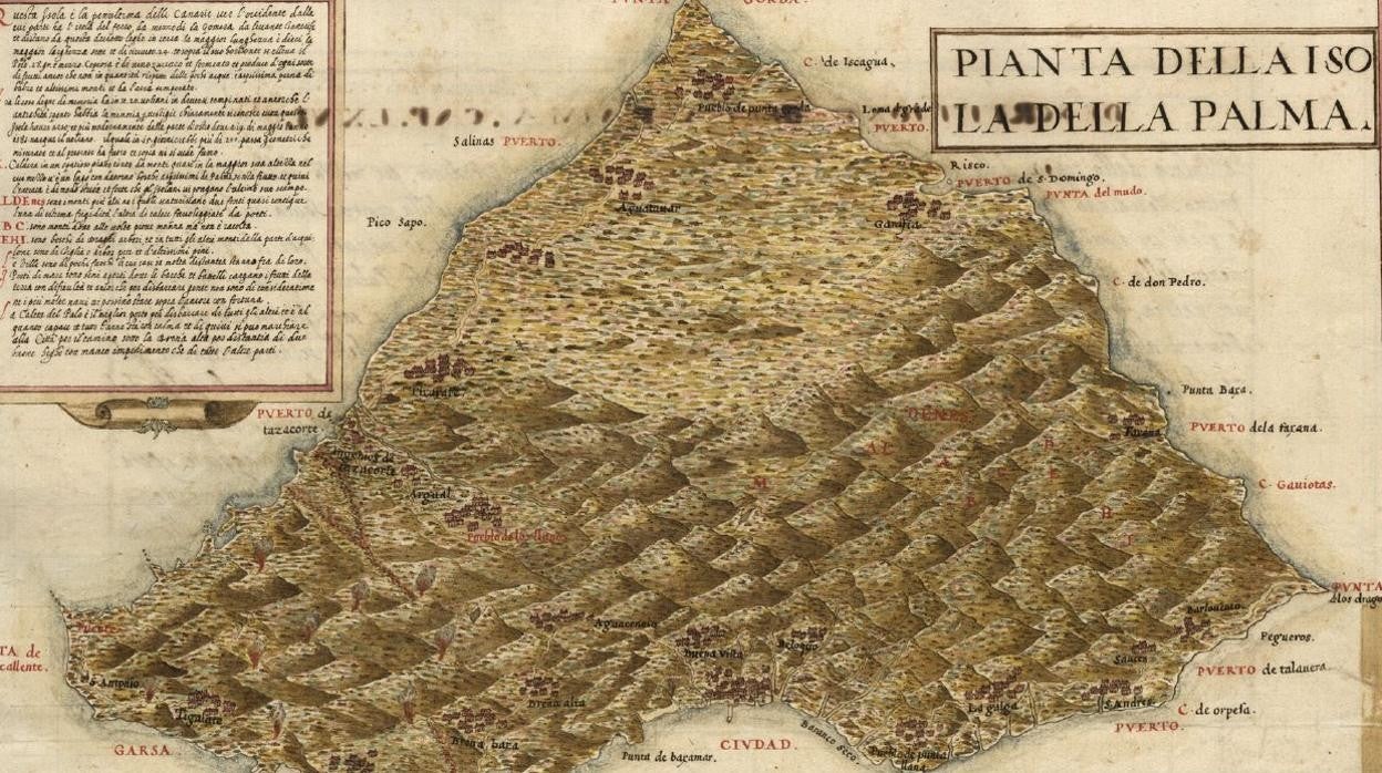 Mapa elaborado por Torriani