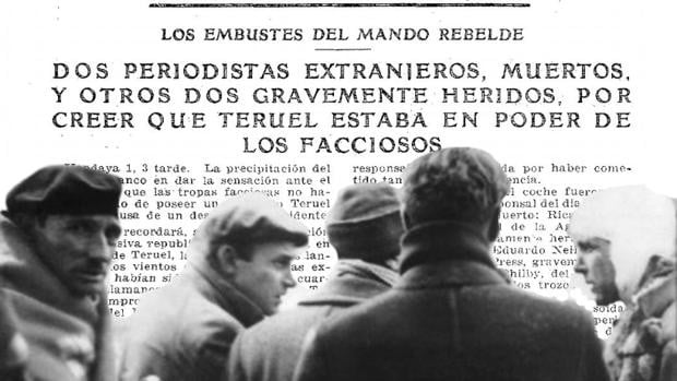 El infame asesinato de periodistas en la batalla de Teruel: el misterio nunca resuelto de la Guerra Civil