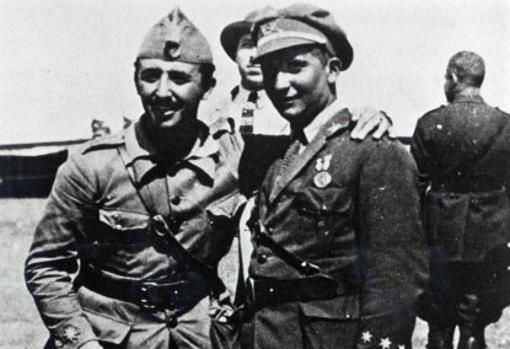 Francisco y Ramón Franco, Marruecos, 1925