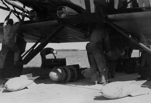 Avión preparándose para despegar