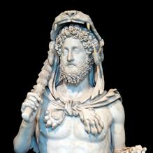 Busto de Cómodo vestido como Hércules.