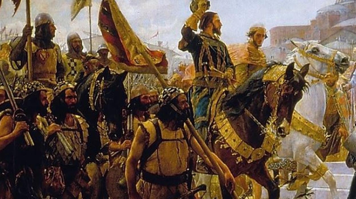 Entrada de Roger de Flor en Constantinopla (1888).