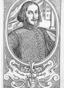 Bernardino de Mendoza., en un grabado calcográfico de finales del siglo XVIII