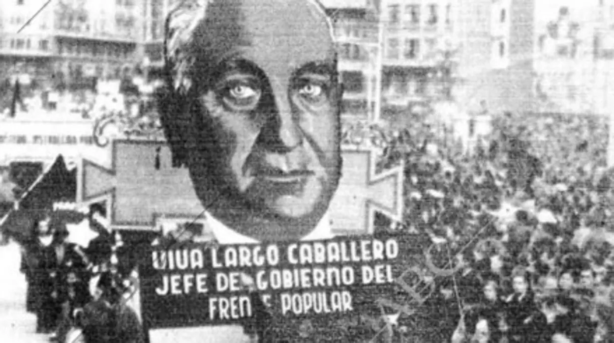 Cabalgata de Valencia en 1937