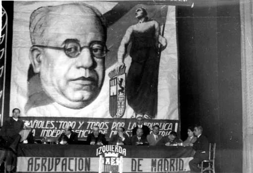 Acto conmemorativo en Madrid de la conmemoración de la República.