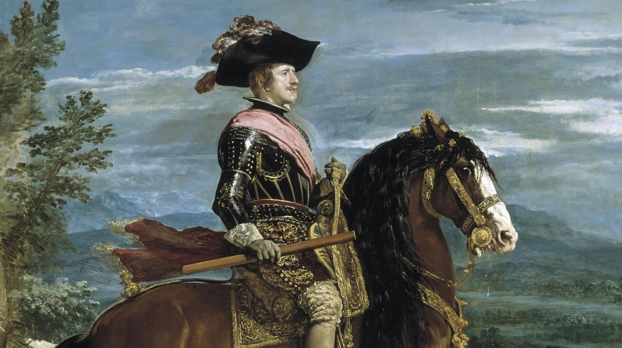 Felipe IV a caballo, por Velázquez