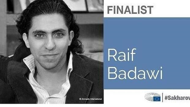 El bloguero saudí Raif Badawi