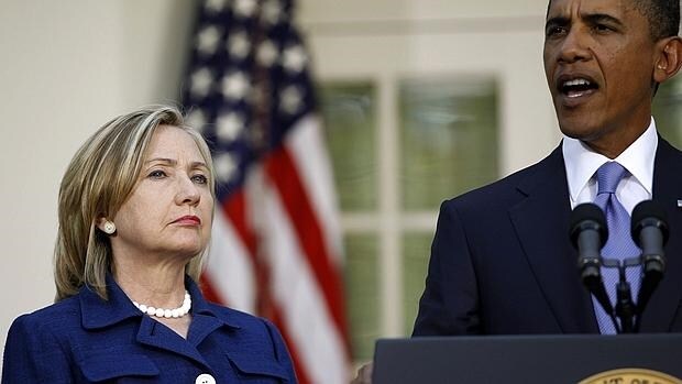 Hillary Clinton y Barack Obama, en una fotografía de archivo