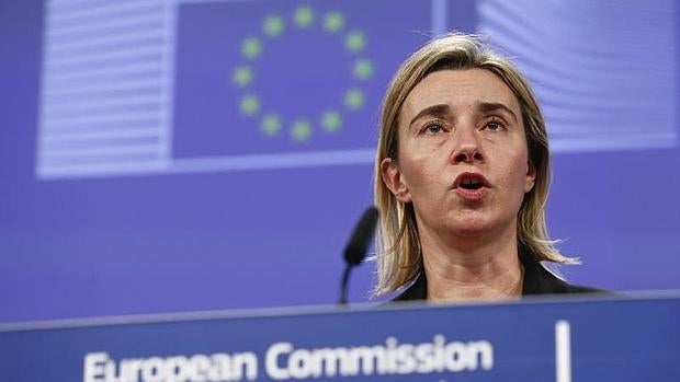 La alta representante de la Unión Europea (UE) para Asuntos Exteriores y Política de Seguridad, Federica Mogherini