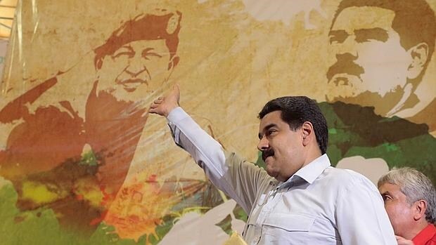 Nicolás Maduro, en un acto de campaña electoral en Venezuela