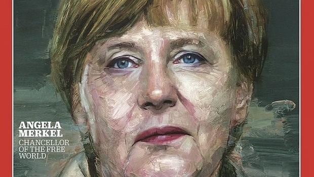 Angela Merkel, en la portada de «Time»